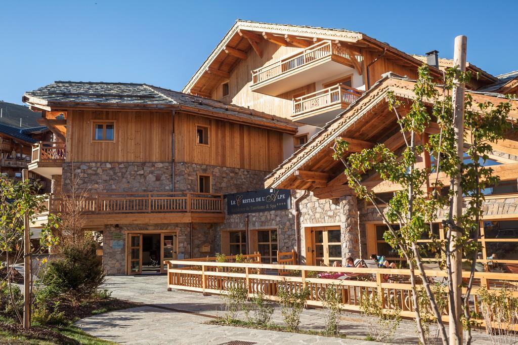 Cgh Residences & Spas Le Cristal De L'Alpe Alpe d'Huez Kültér fotó