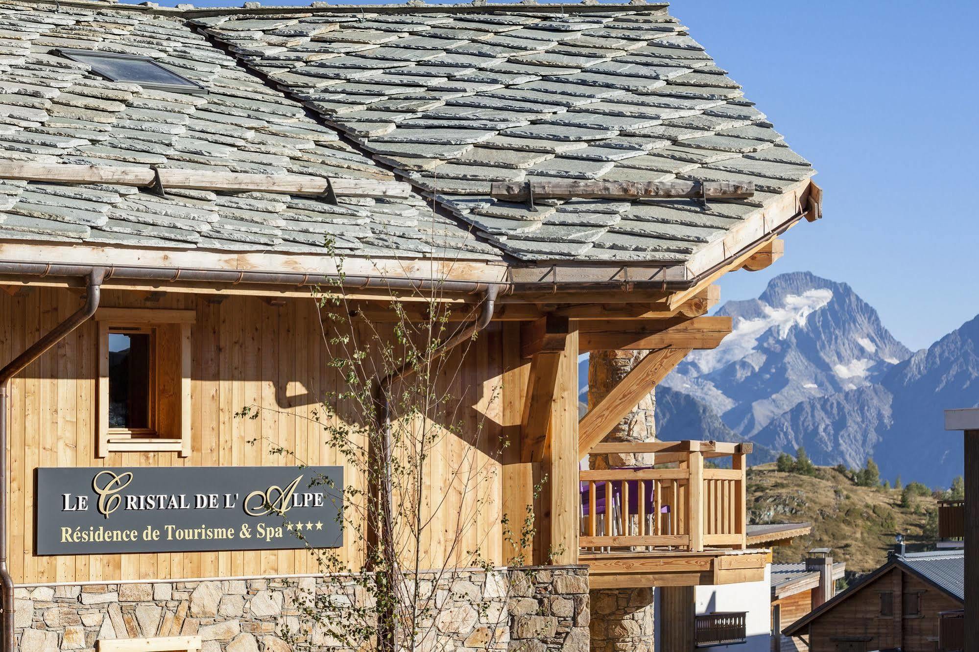 Cgh Residences & Spas Le Cristal De L'Alpe Alpe d'Huez Kültér fotó