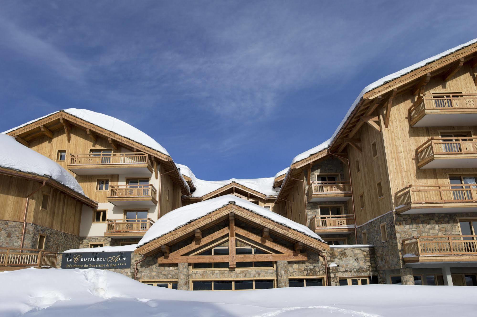 Cgh Residences & Spas Le Cristal De L'Alpe Alpe d'Huez Kültér fotó